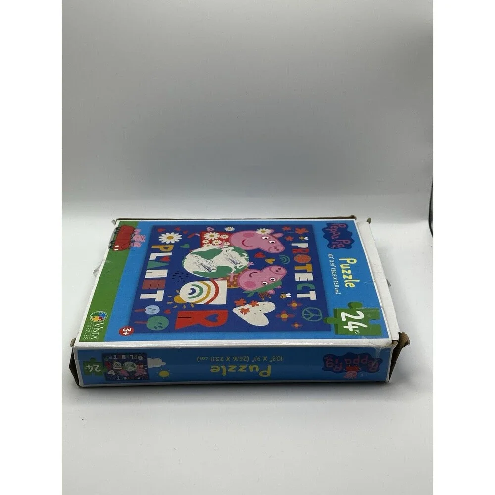 Peppa Pig “Protect Our Planet” 24-Piece Puzzle Vista Puzzles Complete 3+